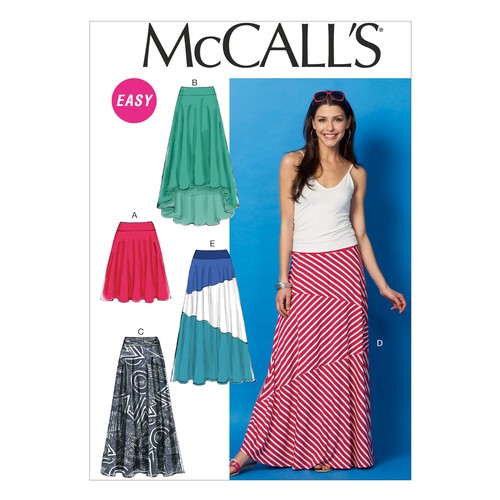 McCall's Misses' Skirts Pattern M6966 Size 0Y0