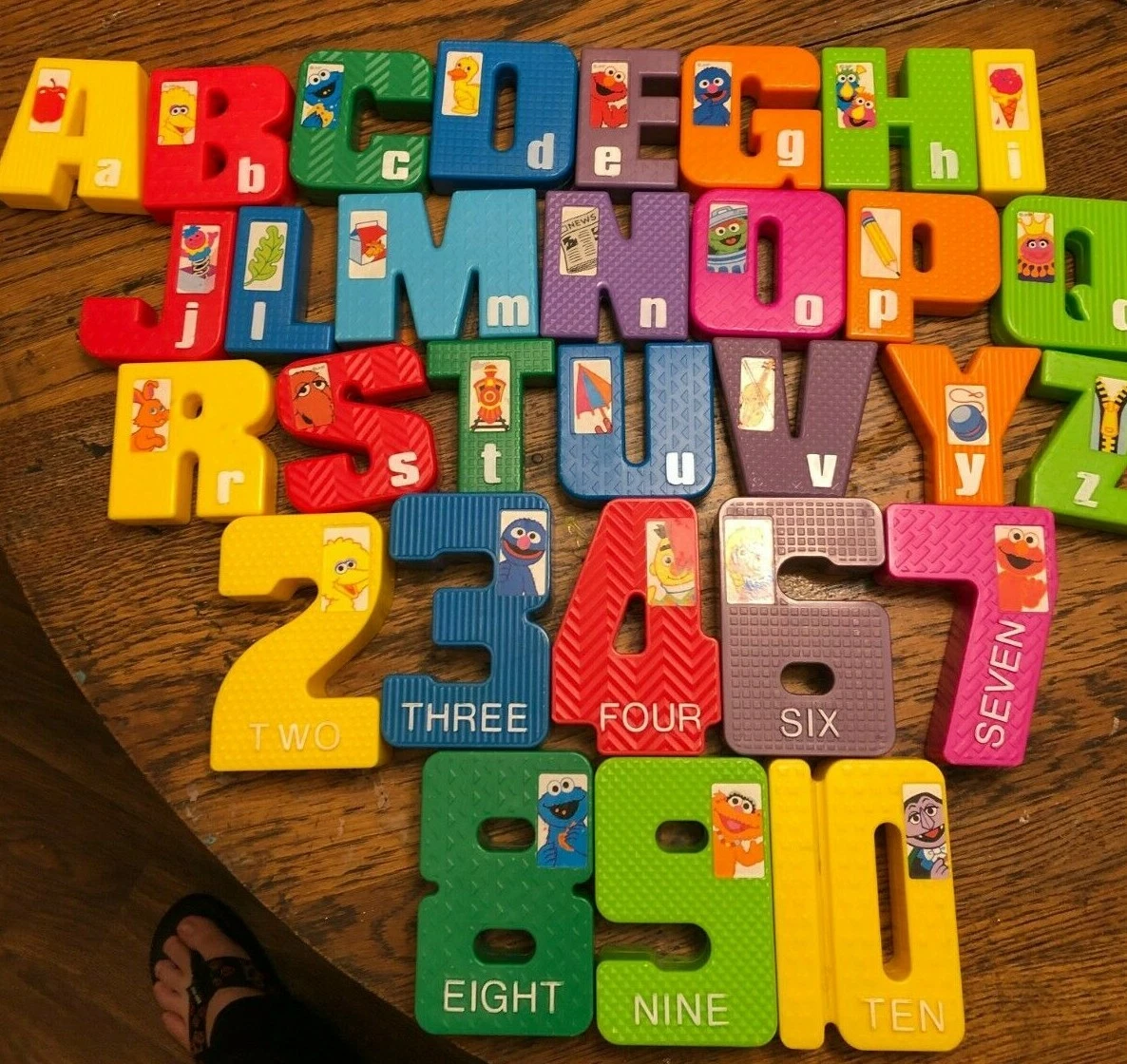 Sesame street alphabet toy hotsell