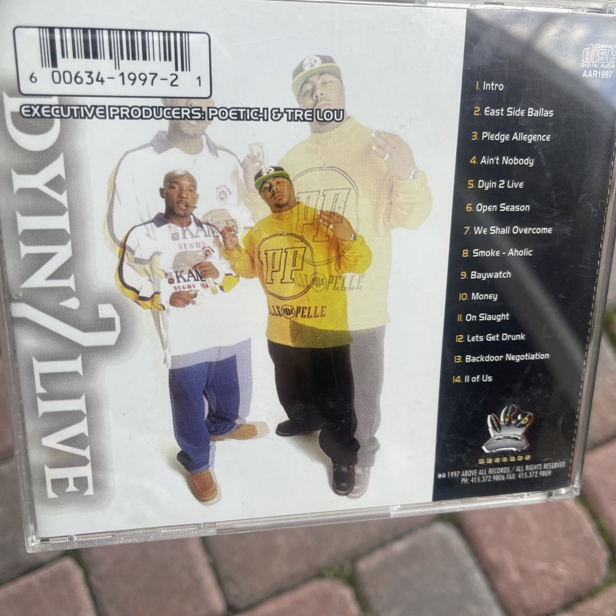 D.T.L. - Dyin' 2 Live OG盤 D.T.L. - Dyin' 2 Live CD RARE RAP HIP HOP West Coast 90s Gangsta