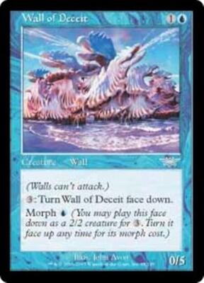 MTG - WALL OF DECEIT - Legions (U) | eBay