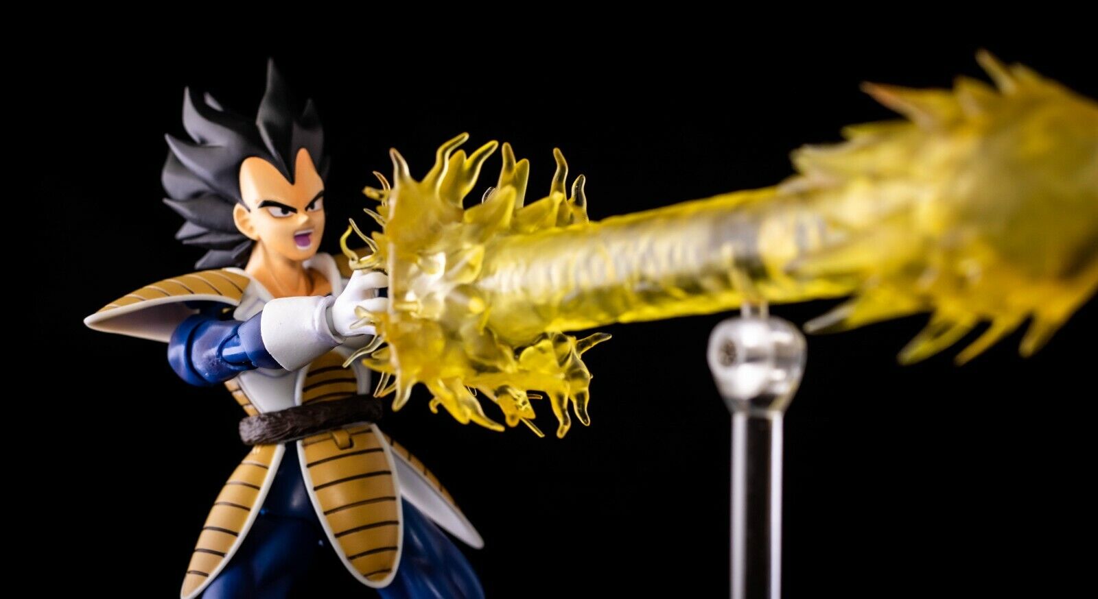 DBZ Vegeta Super Saiyan Final Flash & Super Galick Gun White DIY