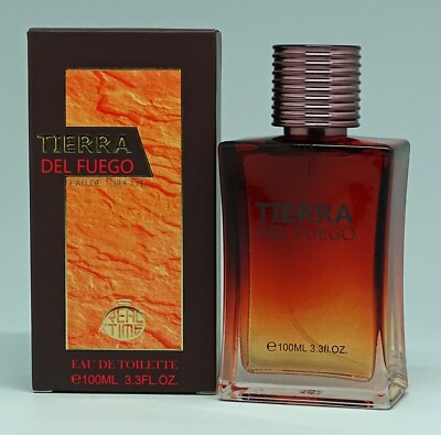 Herren Parfum Real Time   Terra del Fuego   Eau de Toilette   100ml