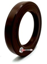 DICHTOMATIK 42x65x10 mm FKM VITON, METRIC OIL SEAL DOUBLE LIP / SPRING HIGH TEMP