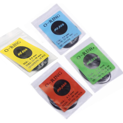 Cronometro Omega 25 Guarnizioni O-Ring Per Orologi, Gomma, Spessori 0.5-0.8 Mm, Anelli Di Tenuta - Nuove Anelli Tenuta 0.5 0.6 0.7 0.8 Mm - Foto 6