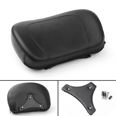 Sissy Bar Backrest Pad Fits Electra Glide Road King Road Gilde 09-2014 BK