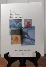 Vintage Basic Surgical Techniques  Illustrated Manual A.K. Qayumi 2000 Rare DVD
