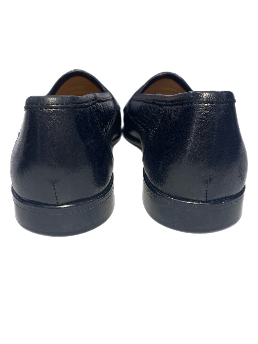 Zelli Italia Black Roma Nile Crocodile And Calf Skin Leather  display picture 1