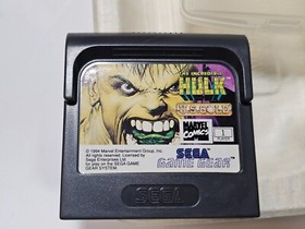 THE INCREDIBLE HULK Sega Game Gear gamegear Complete In Box CIB USA