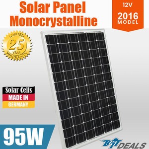 95W Monocrystalline Module Solar Panel 