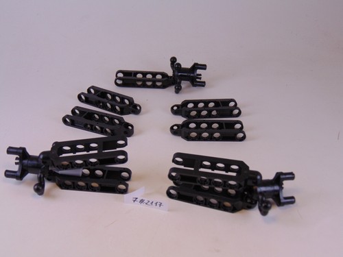 LEGO® Technic Lenkgetriebe Radaufhängung Kugelkopfbuchse schwarz 7#2117
