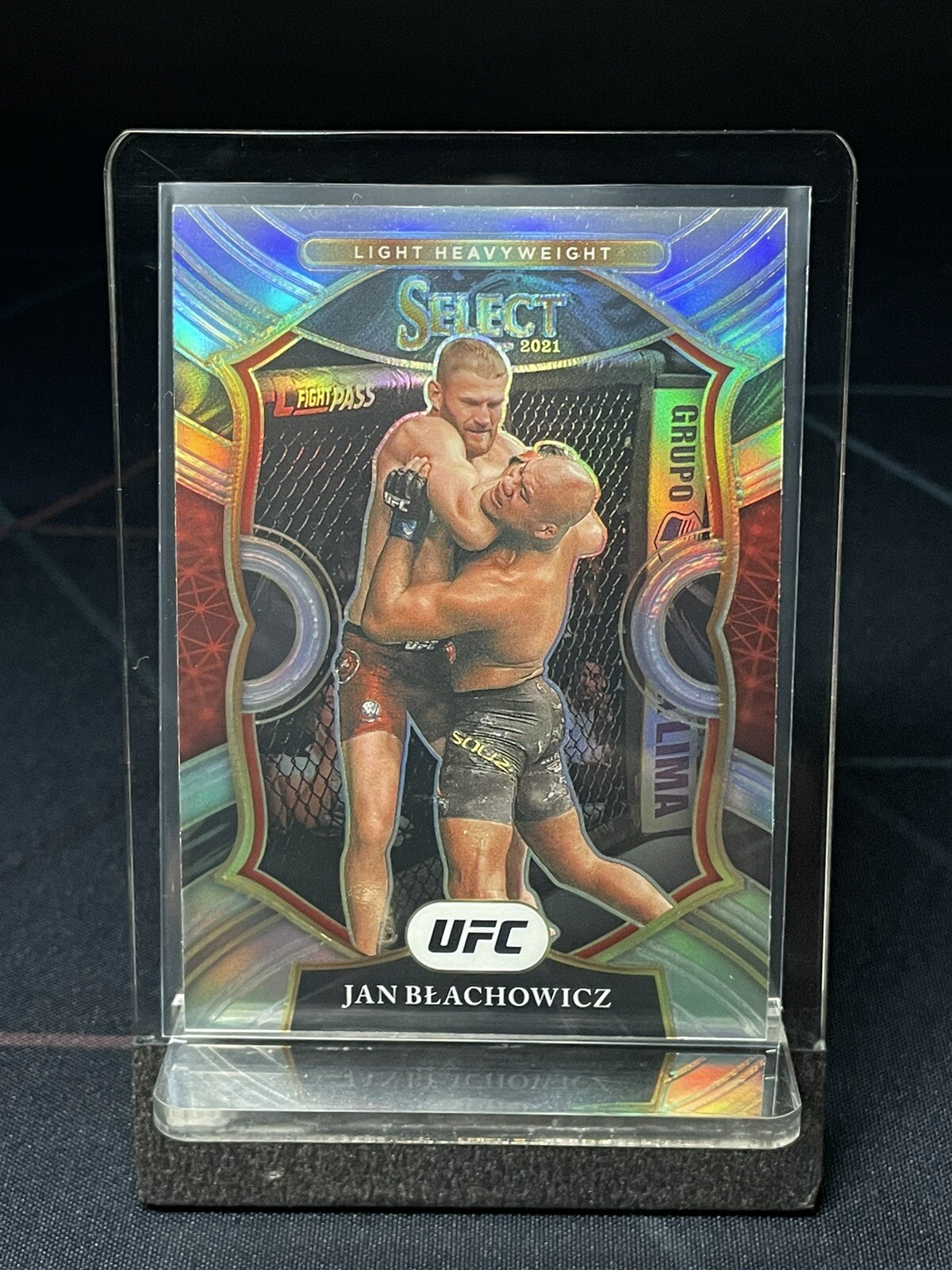 2021 Panini Select UFC Jan Blachowicz Concourse Silver Prizm #5