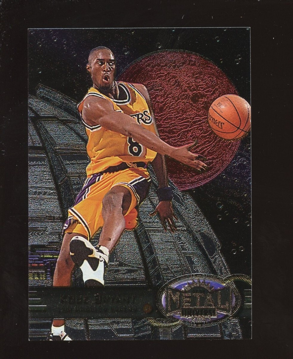 1997-98 METAL UNIVERSE KOBE BRYANT #81 BACK PRINTING ERROR