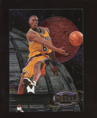1997-98 METAL UNIVERSE KOBE BRYANT #81 BACK PRINTING ERROR