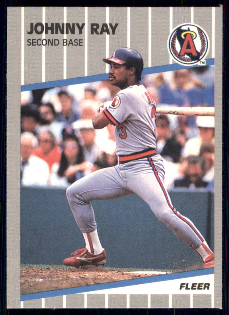 1989 Fleer #487 Johnny Ray Glossy
