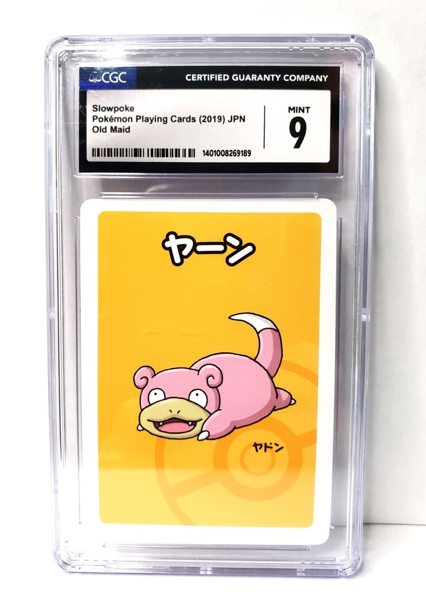 Pokémon TCG - SLOWPOKE JAPANESE OLD MAID PLAYING CARD (2019
