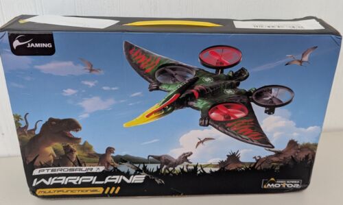 RC Flugsaurier Drohne Spielzeug mit Beleuchtung & zwei Akkus - einfache Steuerung