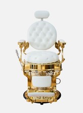 Kosmetik Friseurstuhl Friseur Salon Stuhl Beauty Damen Chair Brow Bar Lashes WEI