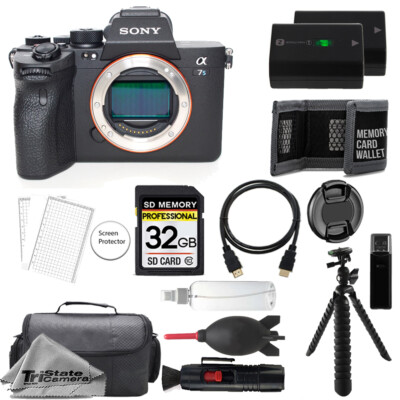 Sony a7S III Mirrorless Camera Body+ 32GB +Extra Battery+ Tripod- Accessory Kit