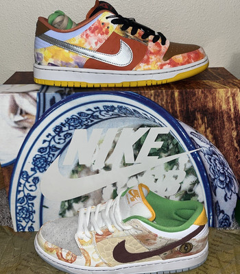 (SUPER LIMITED! Xi an Special Box) Size 9M- Nike SB Dunk Low  Street Hawker 