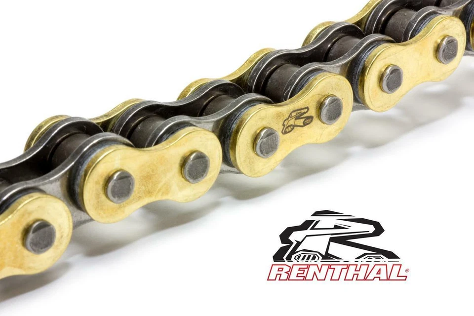 Kawasaki ZRX1100 97-00 Renthal R4 oro X-Ring cadena y kit de piñón JT Foto 3 de 4