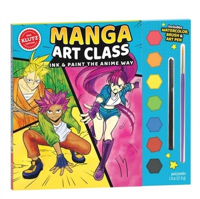 Manga Art Class by Editors of Klutz PAPERBACK 9781338848502