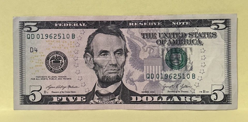 Special Date Dollar Note May 10 1962 - Image 3 of 4