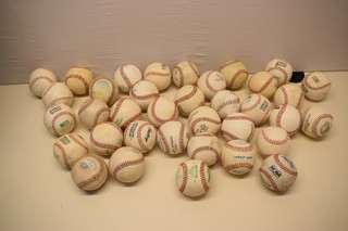 Lot of 36 Used Baseballs for Batting & Fielding Practice Dicks Diamond