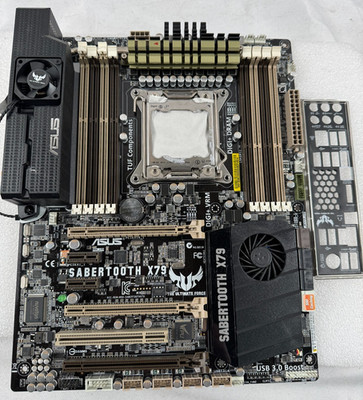 ASUS SABERTOOTH X79 Motherboard Chipset Intel X79 LGA2011 DDR3 With a I/O 