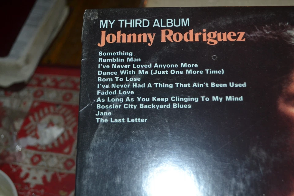 SEALED NEW JOHNNY RODRIGUEZ MY THIRD ALBUM LP MERCURY 1974 COUNTRY - Image 4 of 4