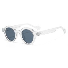 Retro Classic Round Sunglasses Small Frame UV Protection Casual Unisex Fashion