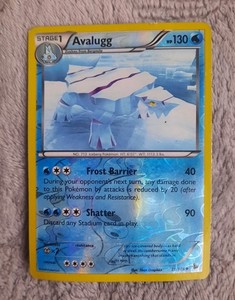 POKEMON XY FLASHFIRE - AVALUGG 31/106 CARD