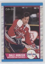 1989-90 O-Pee-Chee Dale Hunter #76 18tz