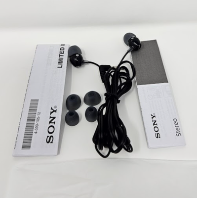 Sony MDR-EX14AP In-Ear Wired Headphones w/ Mic 3.5mm Earbuds Open