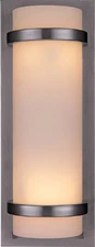 Minka Lavery 341-84, 2-Light Wall Sconce, 200 Total Watts, Brushed Nickel