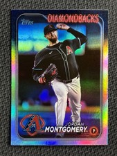 2024 Topps Update Jordan Montgomery Rainbow Foil Diamondbacks #US297