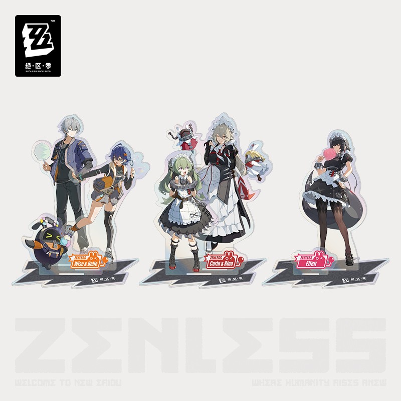 Official ZZZ Zenless Zone Zero Welcome to New Eridu Acrylic Stand
