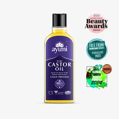 Ayumi Pure Castor Oil | Deeply Nourishes Hair and Skin | 150ml