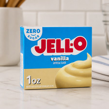 Jell-O Vanilla Instant Reduced Calorie Pudding & Pie Filling Mix, 1 oz, Zero