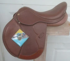 16.5" PESSOA Gen X3 English Saddle~DEMO~New Cond~XCH Gullet System~MEDIUM Flap