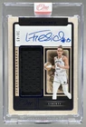 Leonie Fiebich 2025 Panini One and One WNBA #26 Blue Jersey Patch Auto /49