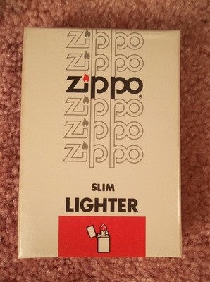 RARE ZIPPO RONALD REAGAN PRESIDENTIAL SEAL SLIM LINE LIGHTER