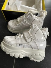 Buffalo classics 1348 2.0 weiss lack Gr. 39 - PLATEAUSCHUHE -  NEU