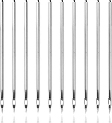10 Pcs Leather Sewing Awl Hand Sewing Needle Canvas Leather Sewing Awl Needle