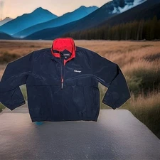 Frito Lay Logo Blue Full Zip Hooded Jacket Mens Large