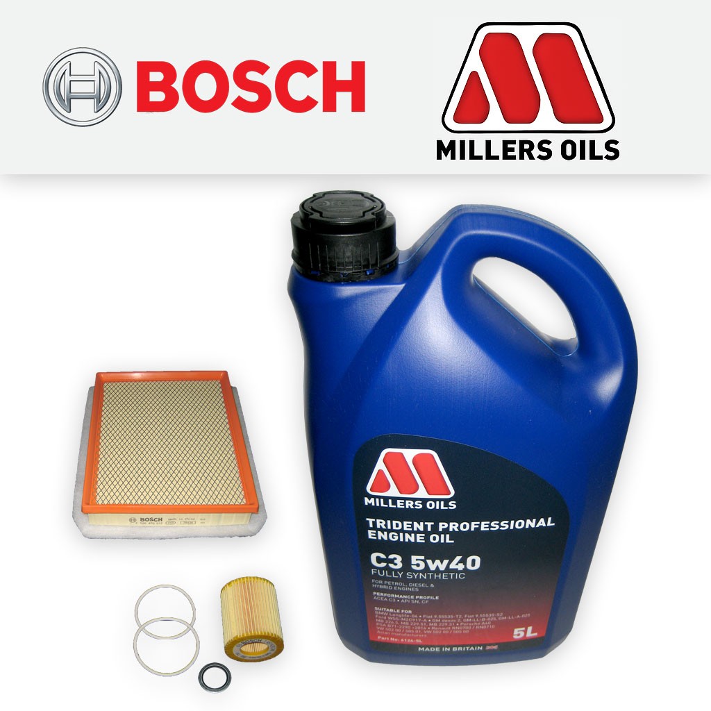 SERVICE KIT for VAUXHALL ZAFIRA MK2 1.9 CDTI OIL AIR FILTERS +LL OIL (2005-2014)