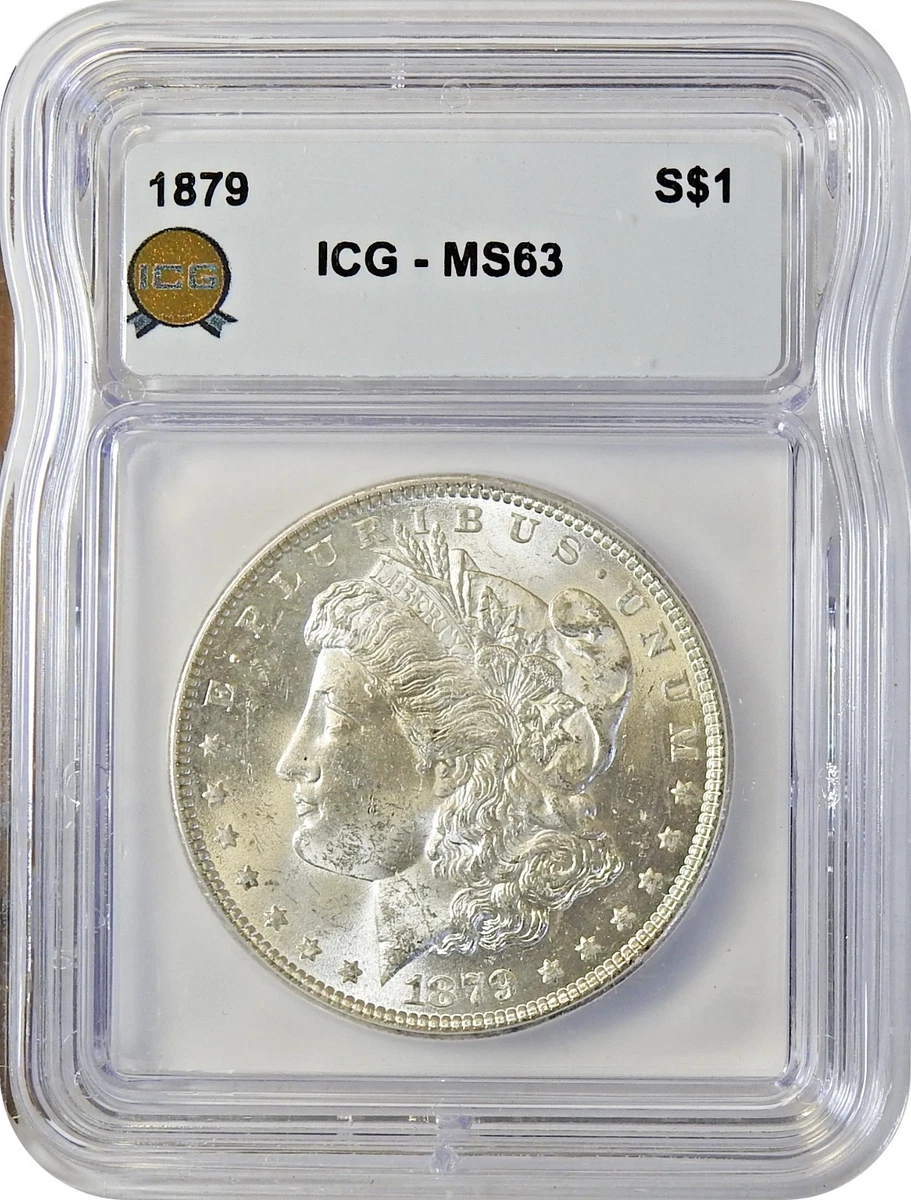 1879 Grade MS 63 Morgan US Dollars for sale | eBay