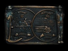 ND19127 VINTAGE 1970s  INTERNATIONAL HARVESTER CO.  TRACTOR BELT BUCKLE