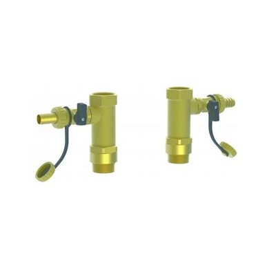Paw 3461 - 2 x Spül- und Ablaufeinheit DN 25