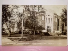 RPPC Worthington Minnesota Memorial Auditorium p.1938