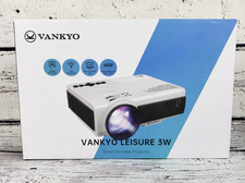 VANKYO LEISURE 3W Projector 480P LED Mini WiFi Home Theater Cinema